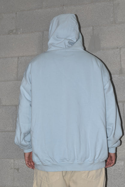 Oversized jacket 00 FRONT LIGHT BLUE
