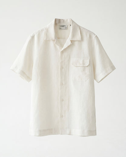 Shirt- Button pocket Cream
