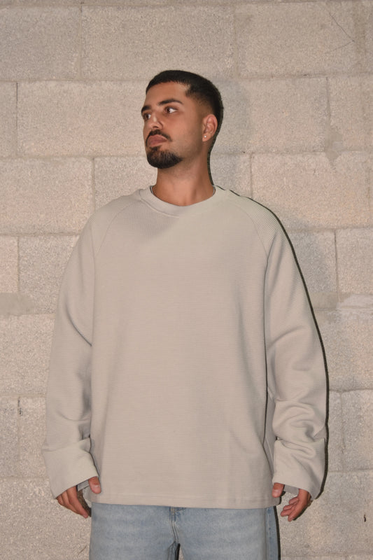 SHIRT WAFFLE OVERSIZED