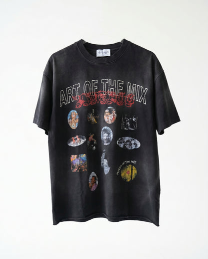 T-shirt- Oversize Art Black