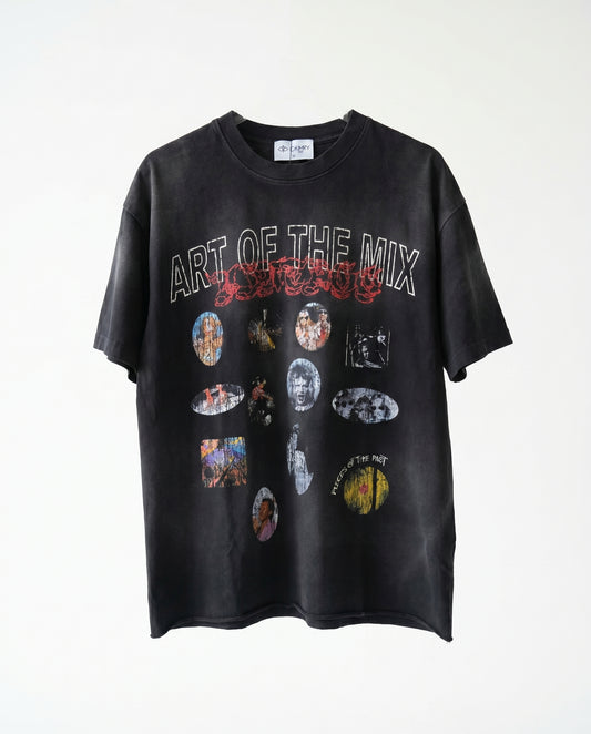 T-shirt- Oversize Art Black