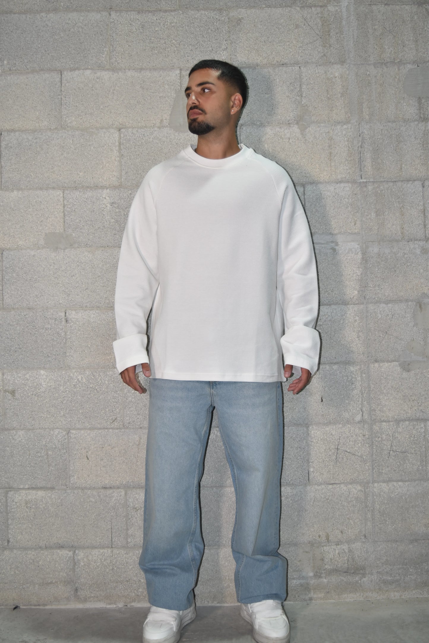 SHIRT WAFFLE OVERSIZED