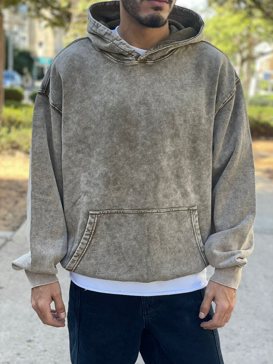 Hoodie -  Earthwashed Oversize