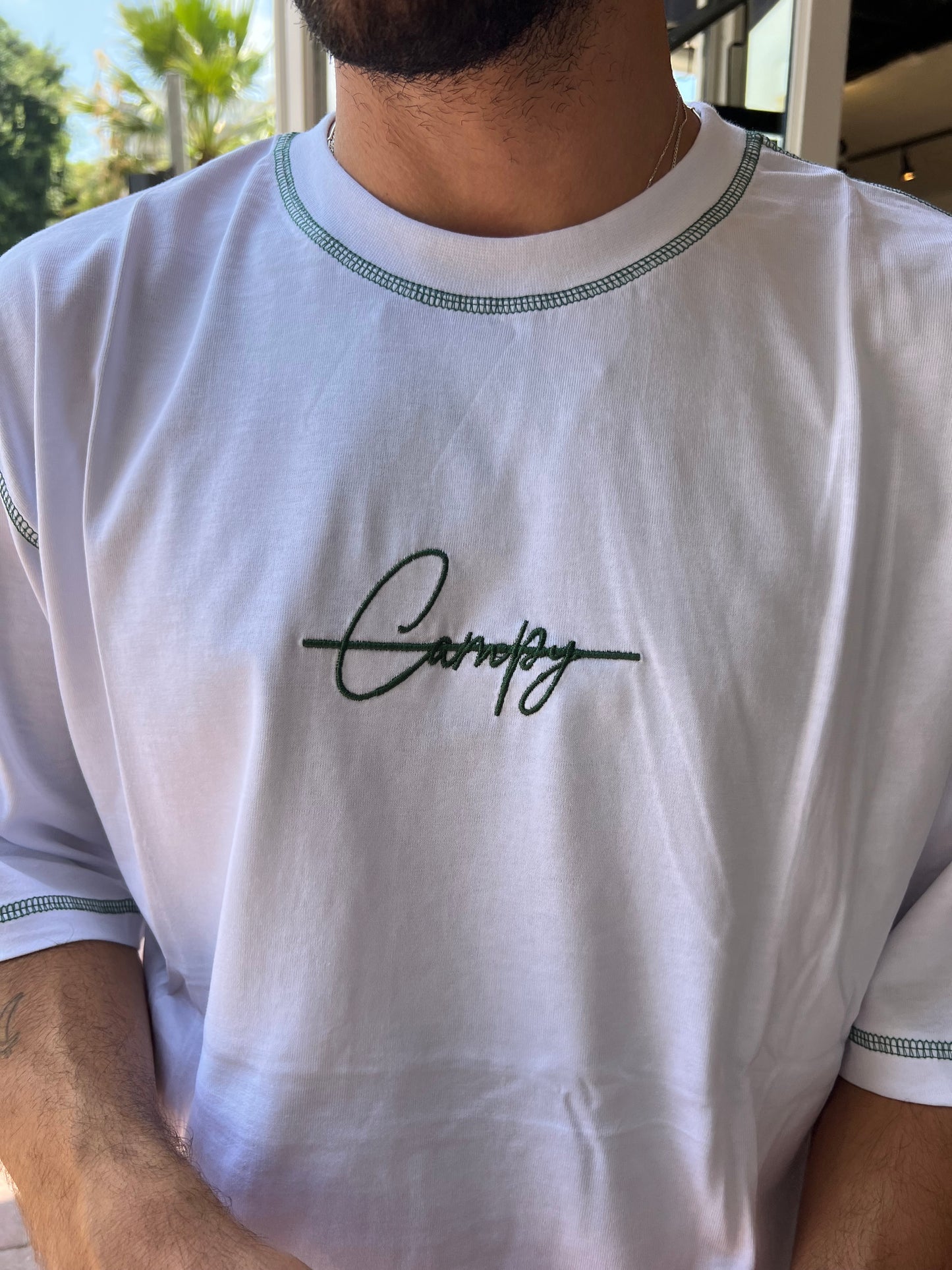 חולצת אוברסייז טי -campy