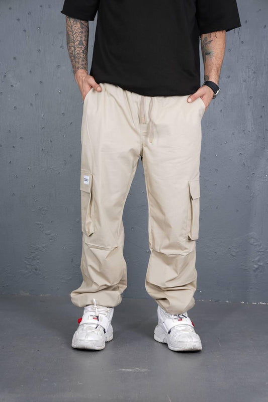 Pants- blanco cargo beige