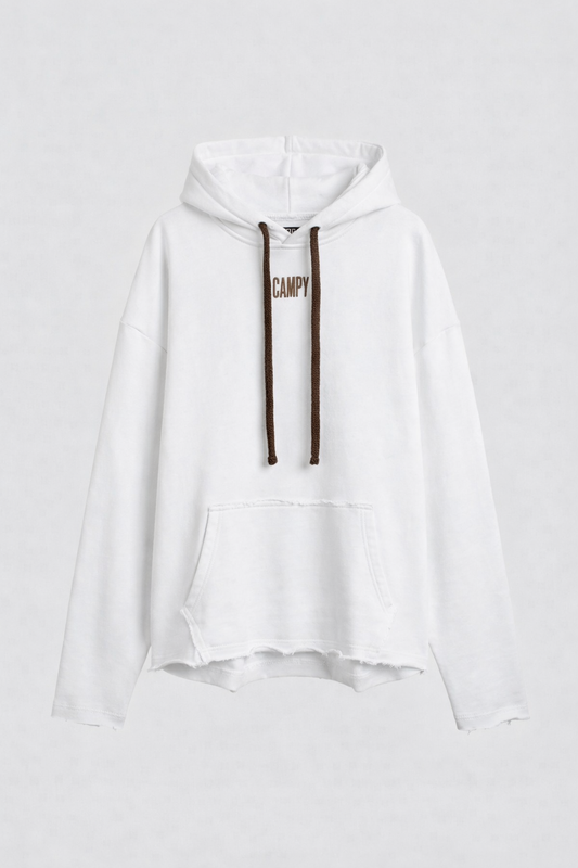 Sweatshirt - logo  campy brown tears below