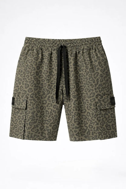 Short - Leopard Green