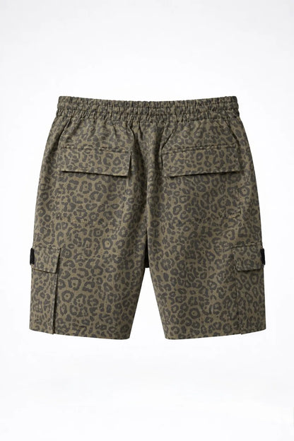 Short - Leopard Green