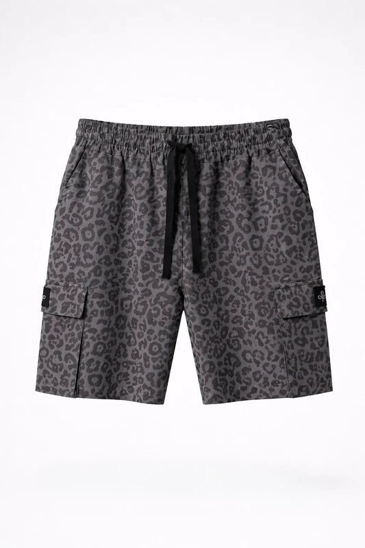 Short - Leopard Gray