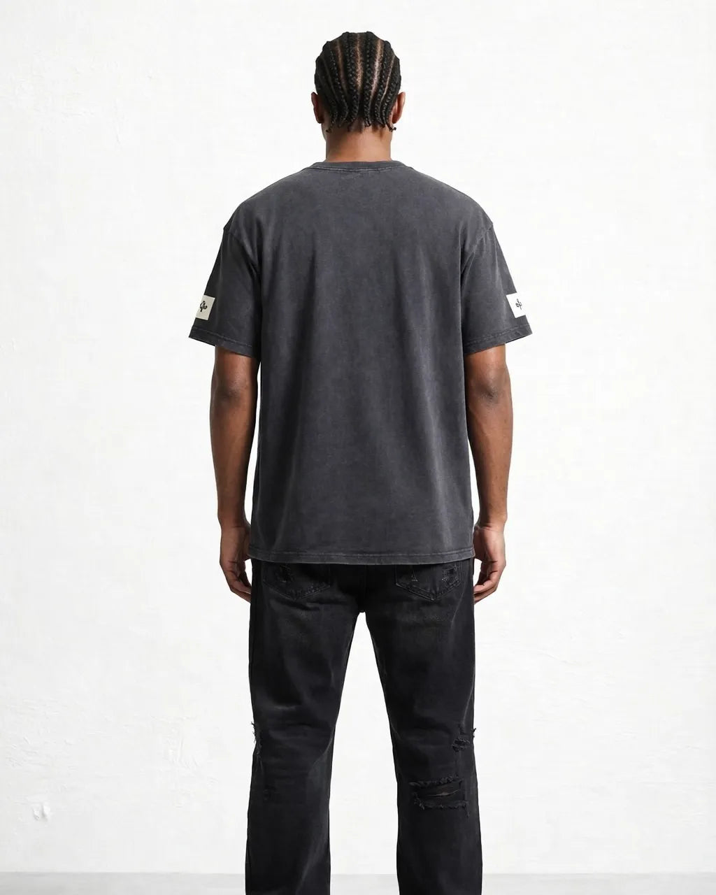 T-shirt WASH LOGO 2 PATCH