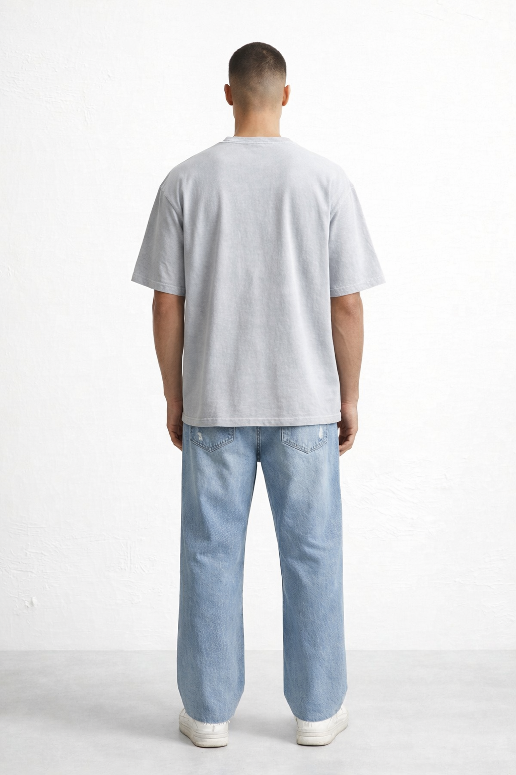 T-shirt WASH LOGO PATCH