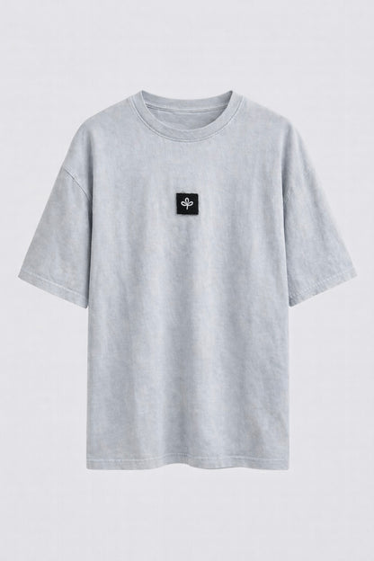 T-shirt WASH LOGO PATCH