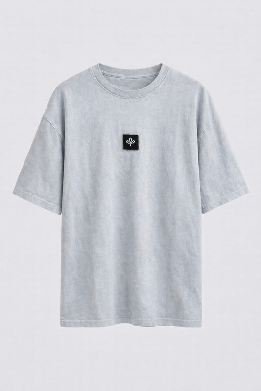 T-shirt WASH LOGO PATCH