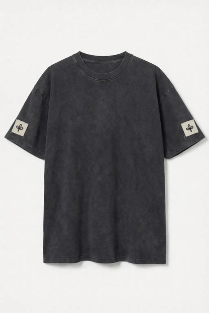 T-shirt WASH LOGO 2 PATCH