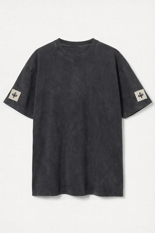 T-shirt WASH LOGO 2 PATCH