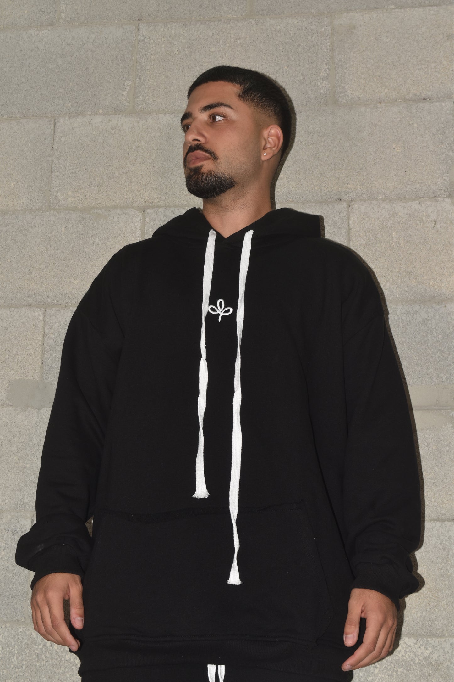 HOODIE S CAMPY 00 B&W