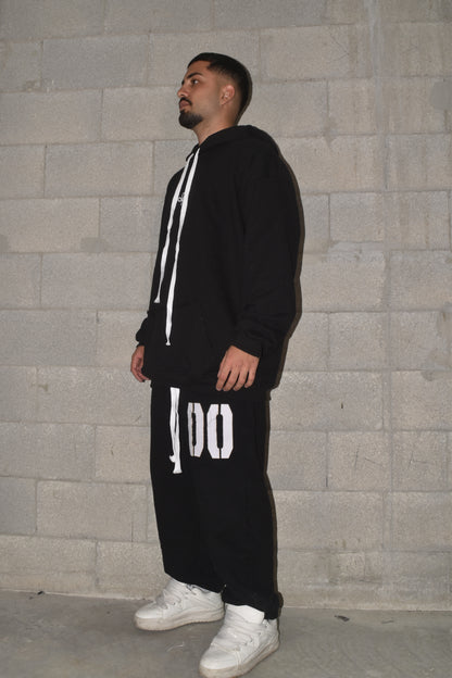 HOODIE S CAMPY 00 B&W