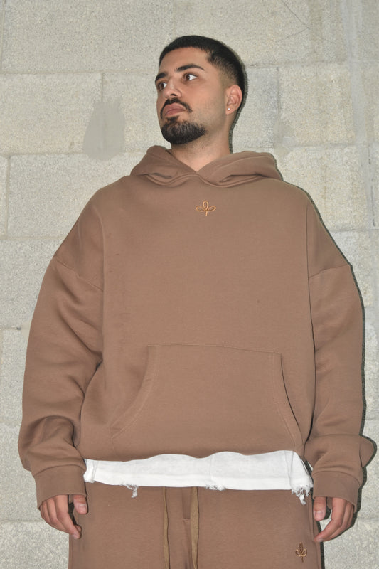 SWEATSHIRT S CAMPY BROWN C