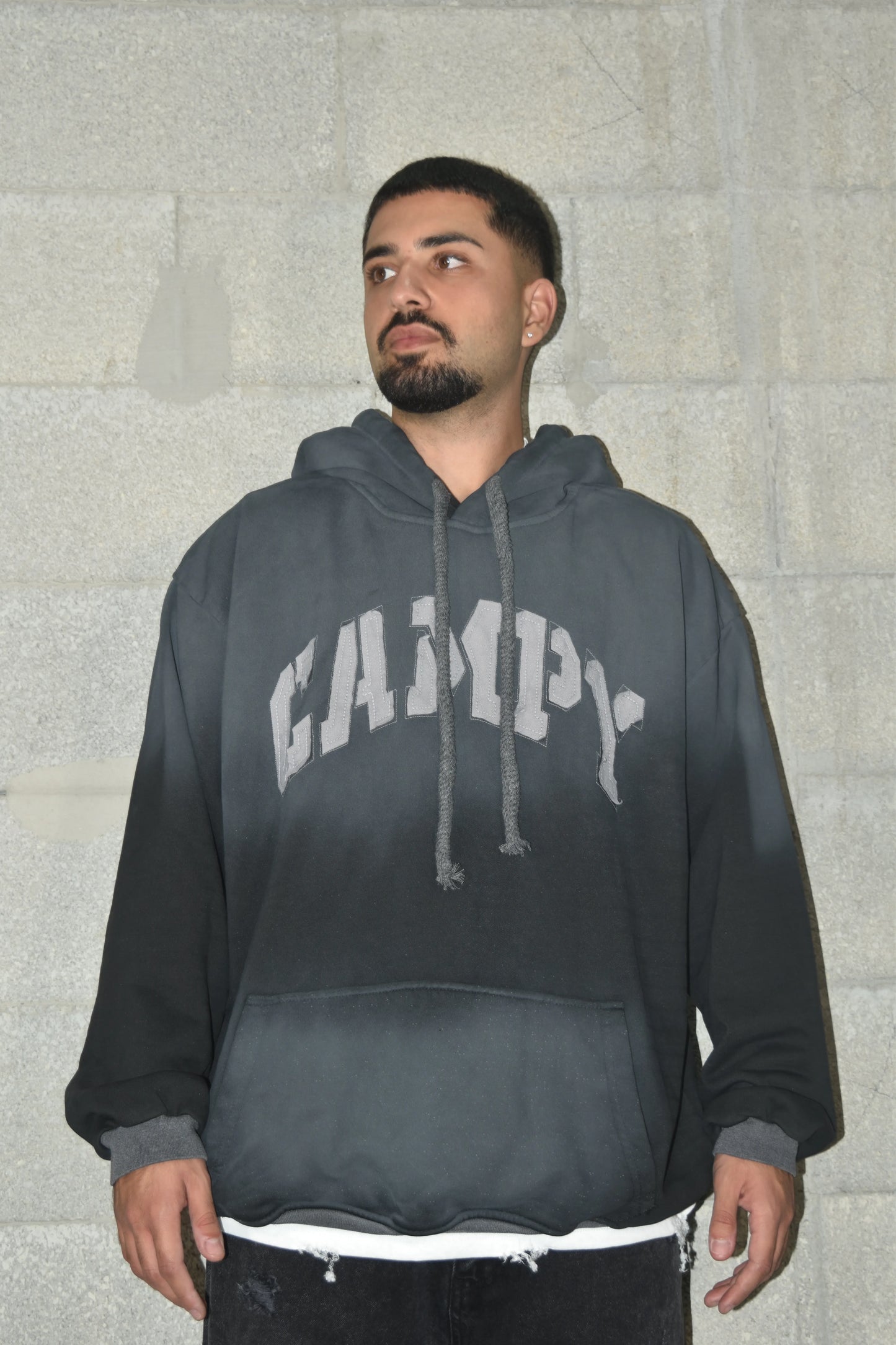 SWEATSHIRT OVERSIZE CAMPY BROKEN