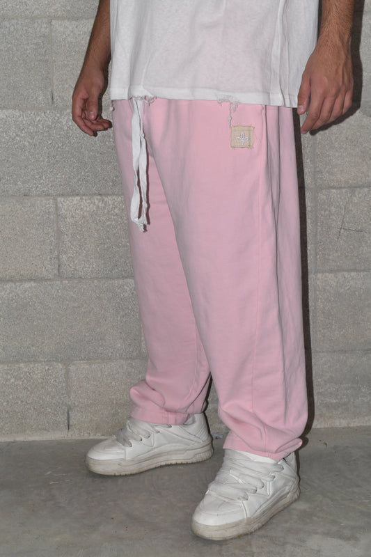 PANTS S CAMPY PINK PATCH LOGO