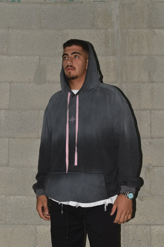 Sweatshirt OVERSIZE CAMPY logo front gray