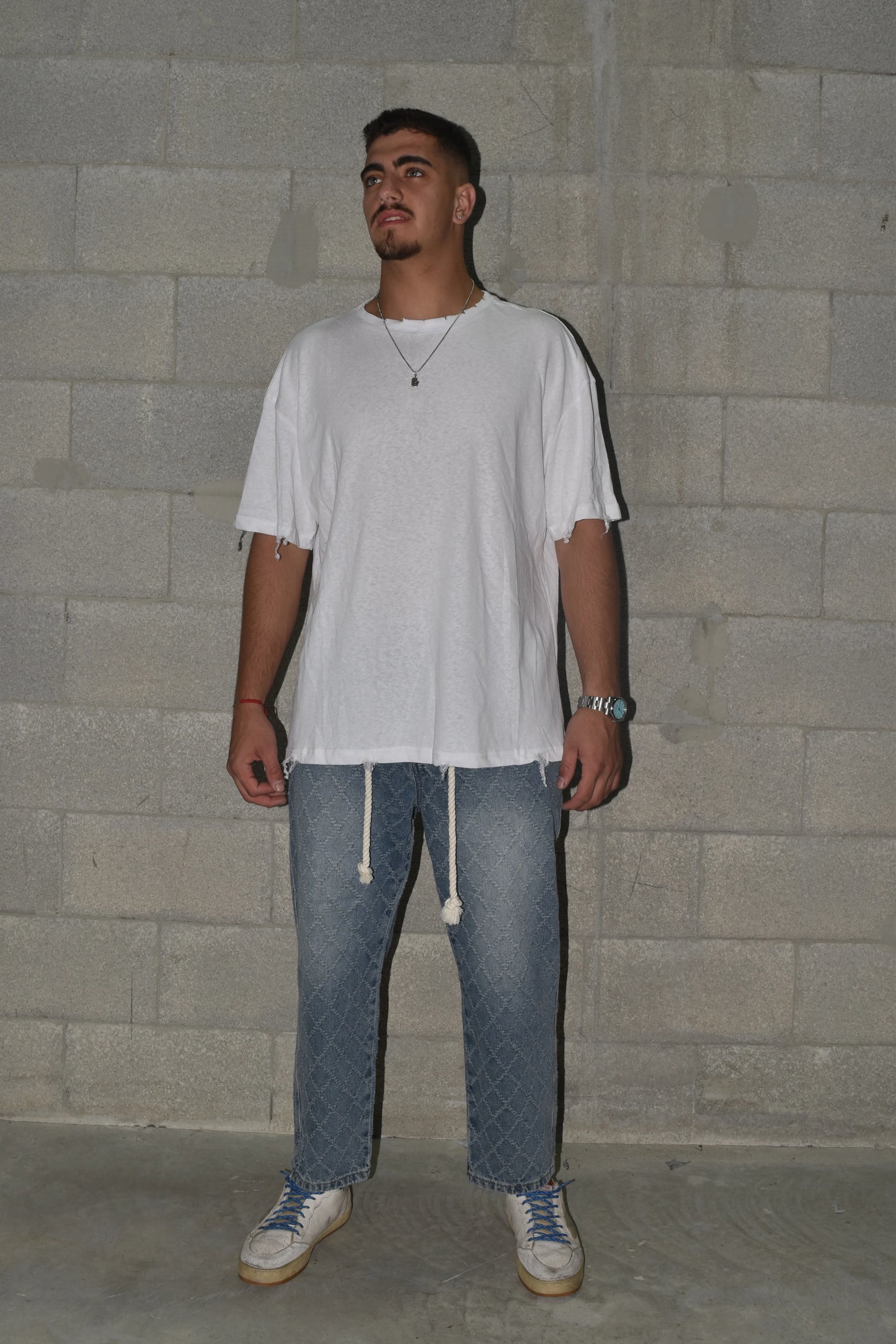 Jeans RHOMBUS Rubber Blue