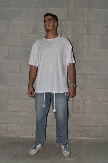 Jeans RHOMBUS Rubber Blue