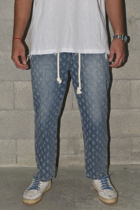 Jeans PlUSIM Rubber Blue