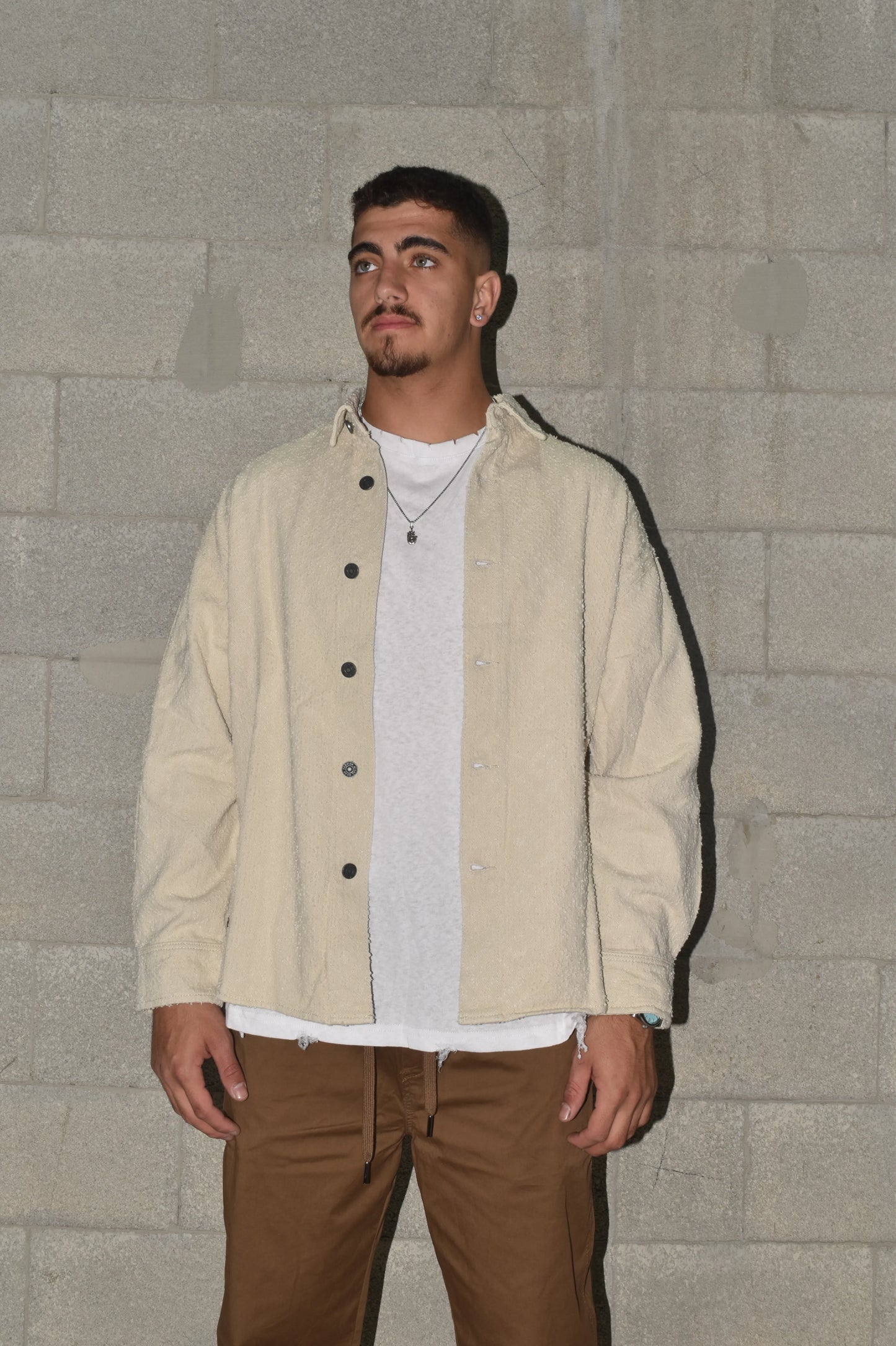 Jecket RHOMBUS Rubber Beige