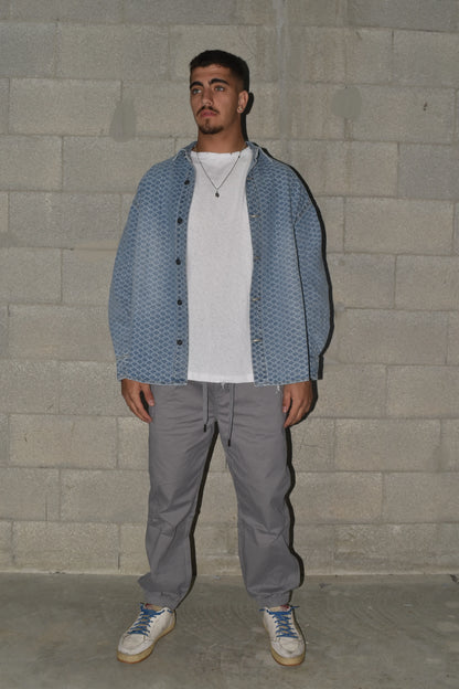 Jacket Plus Texture Rubber Blue