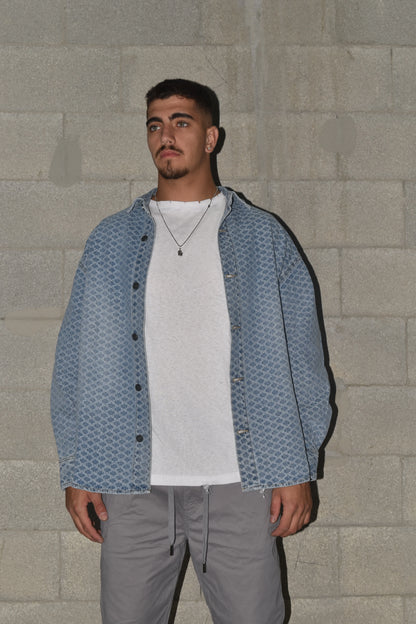 Jacket Plus Texture Rubber Blue