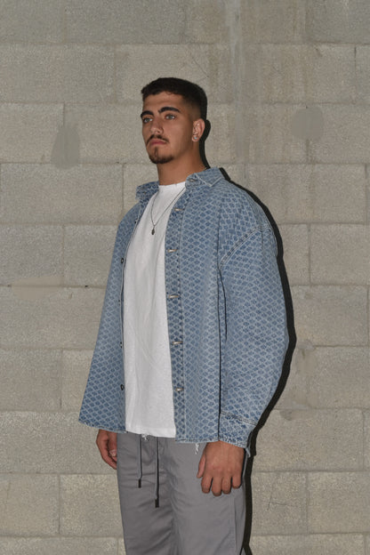 Jacket Plus Texture Rubber Blue