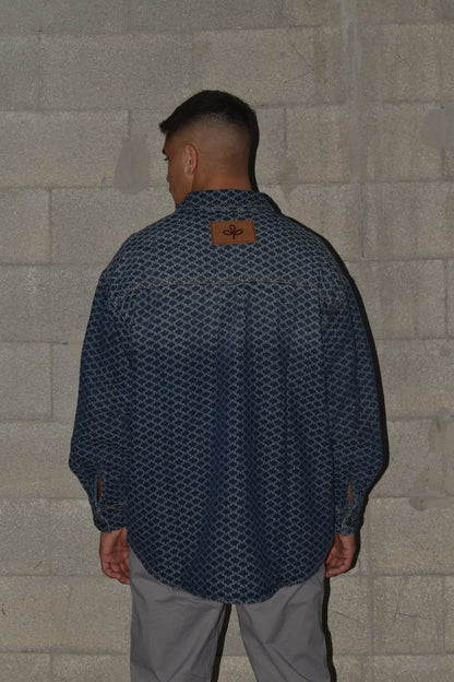 Jacket Plus Texture Rubber Navy