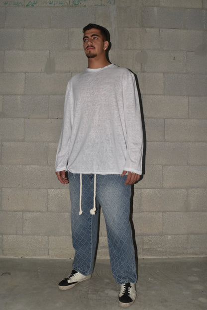 Jeans PlUSIM Rubber Blue