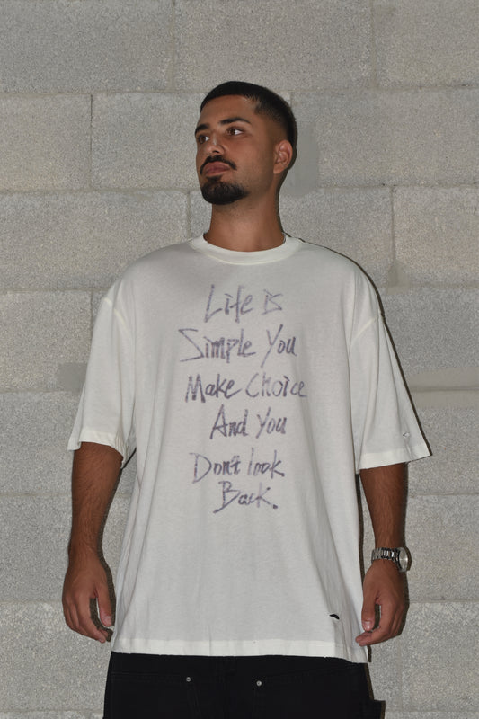 T-shirt Linen Life Is Simple