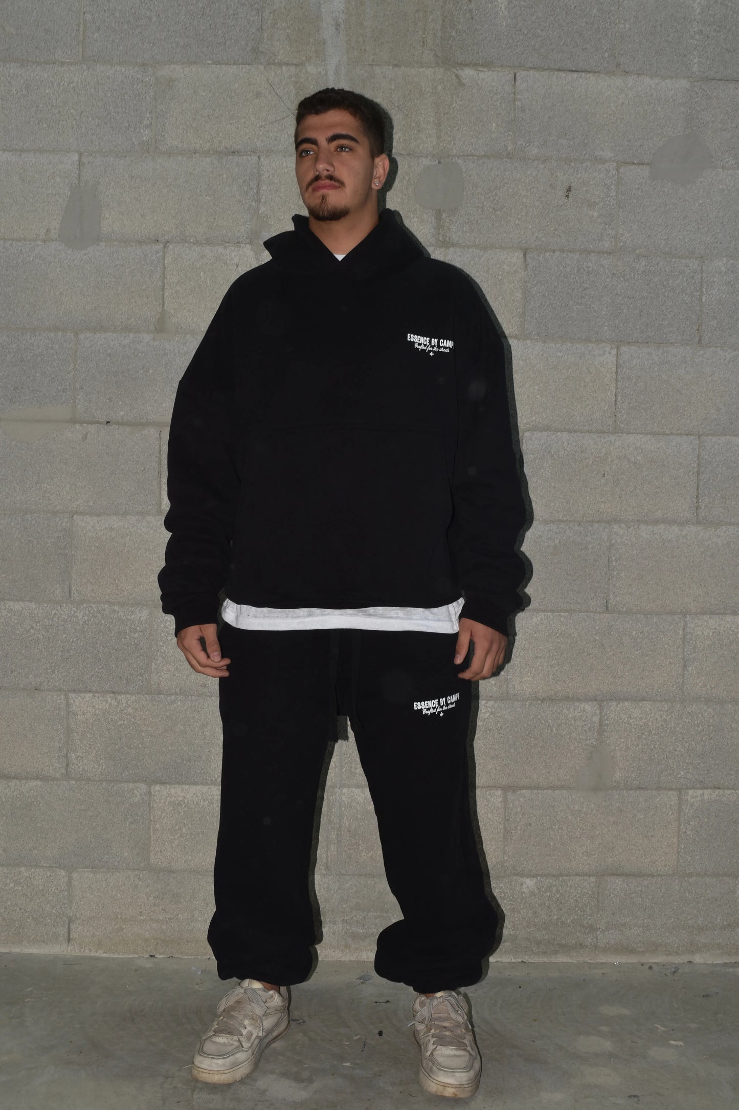 SWEATSHIRT S CAMPY ESSENCE BLACK