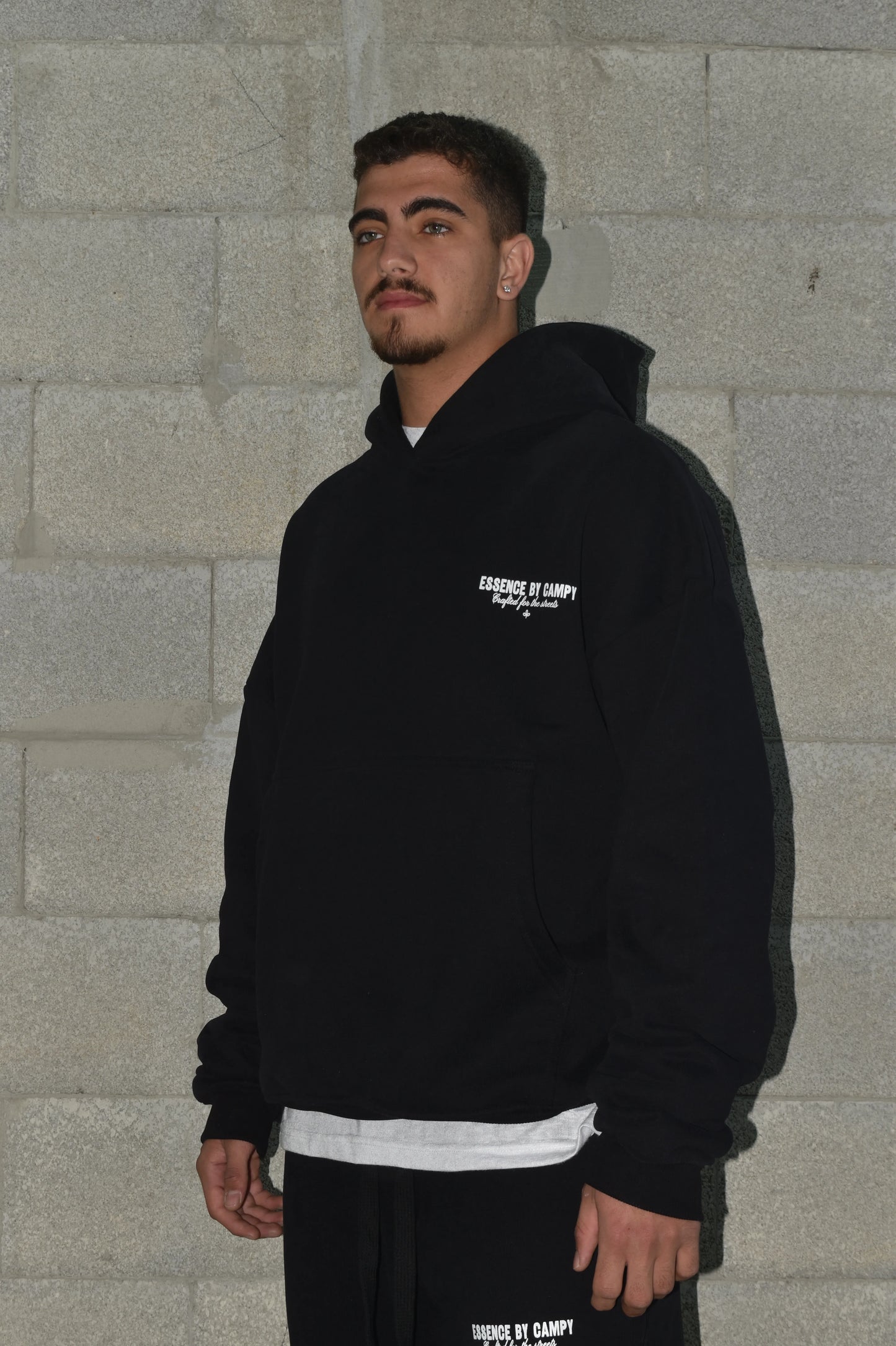 SWEATSHIRT S CAMPY ESSENCE BLACK