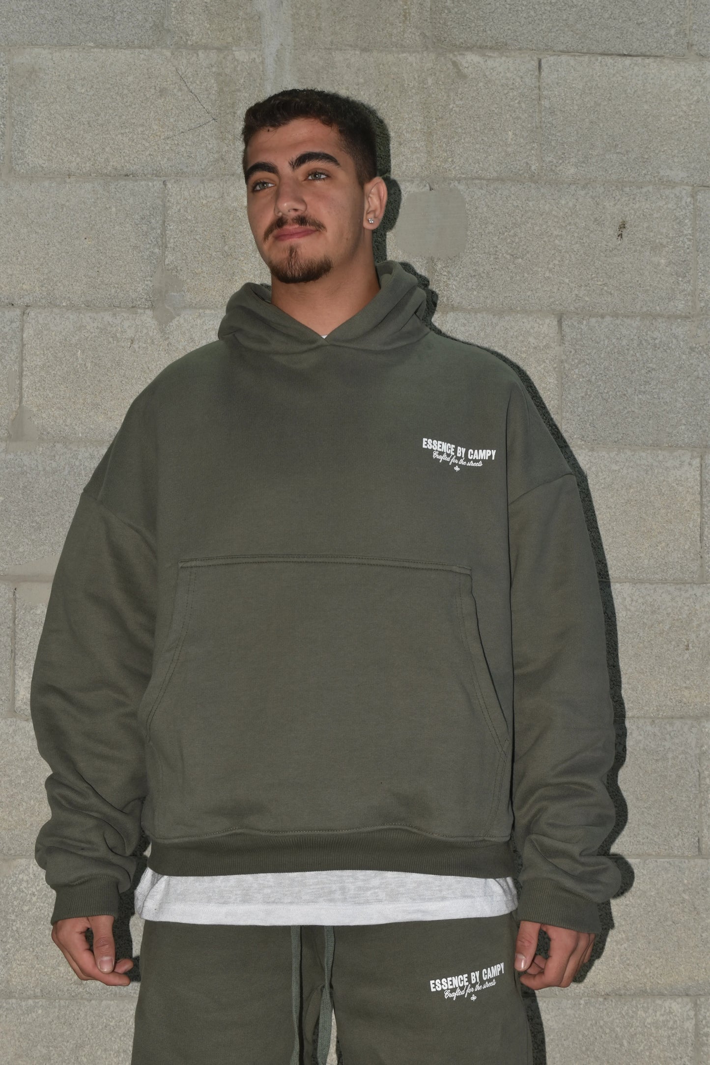 SWEATSHIRT S CAMPY ESSENCE GREEN