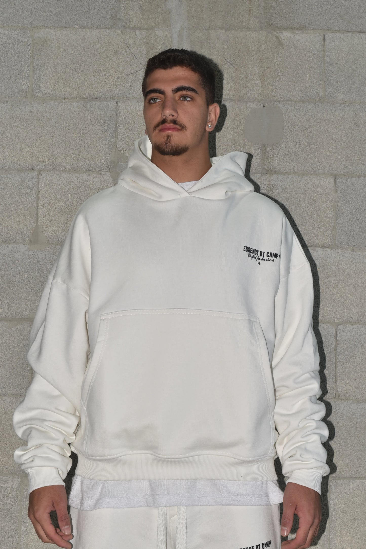 SWEATSHIRT S CAMPY ESSENCE WHITE