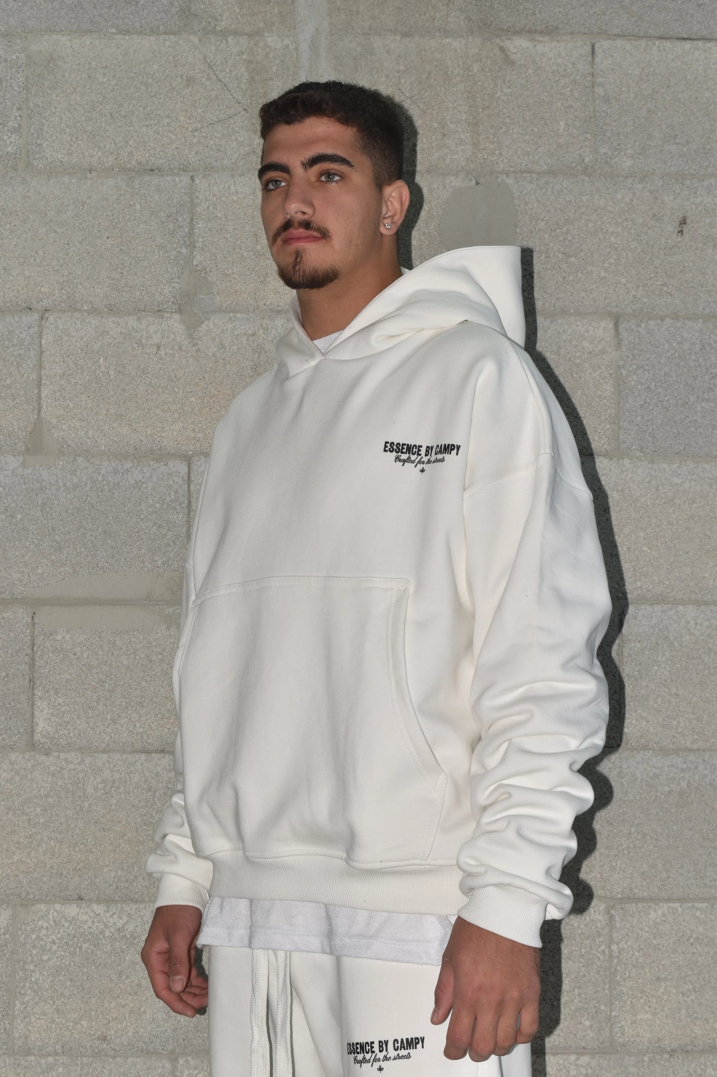 SWEATSHIRT S CAMPY ESSENCE WHITE