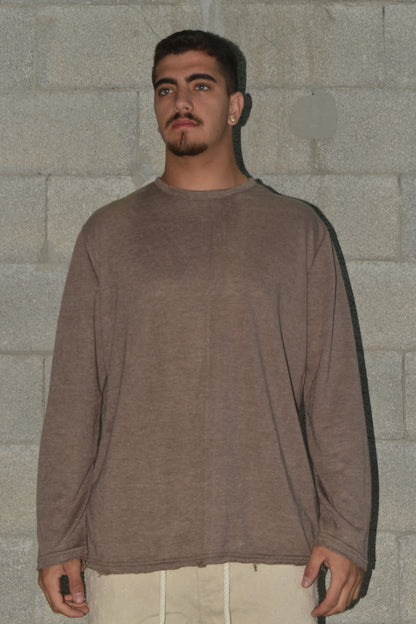 Long shirt sus Brown