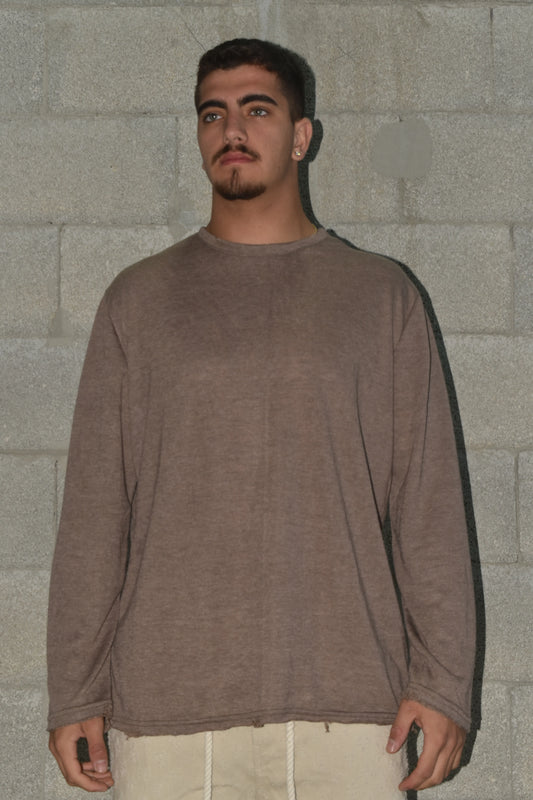 Long shirt sus Brown