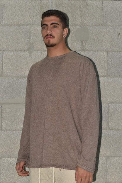 Long shirt sus Brown