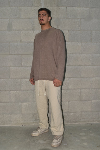 Long shirt sus Brown