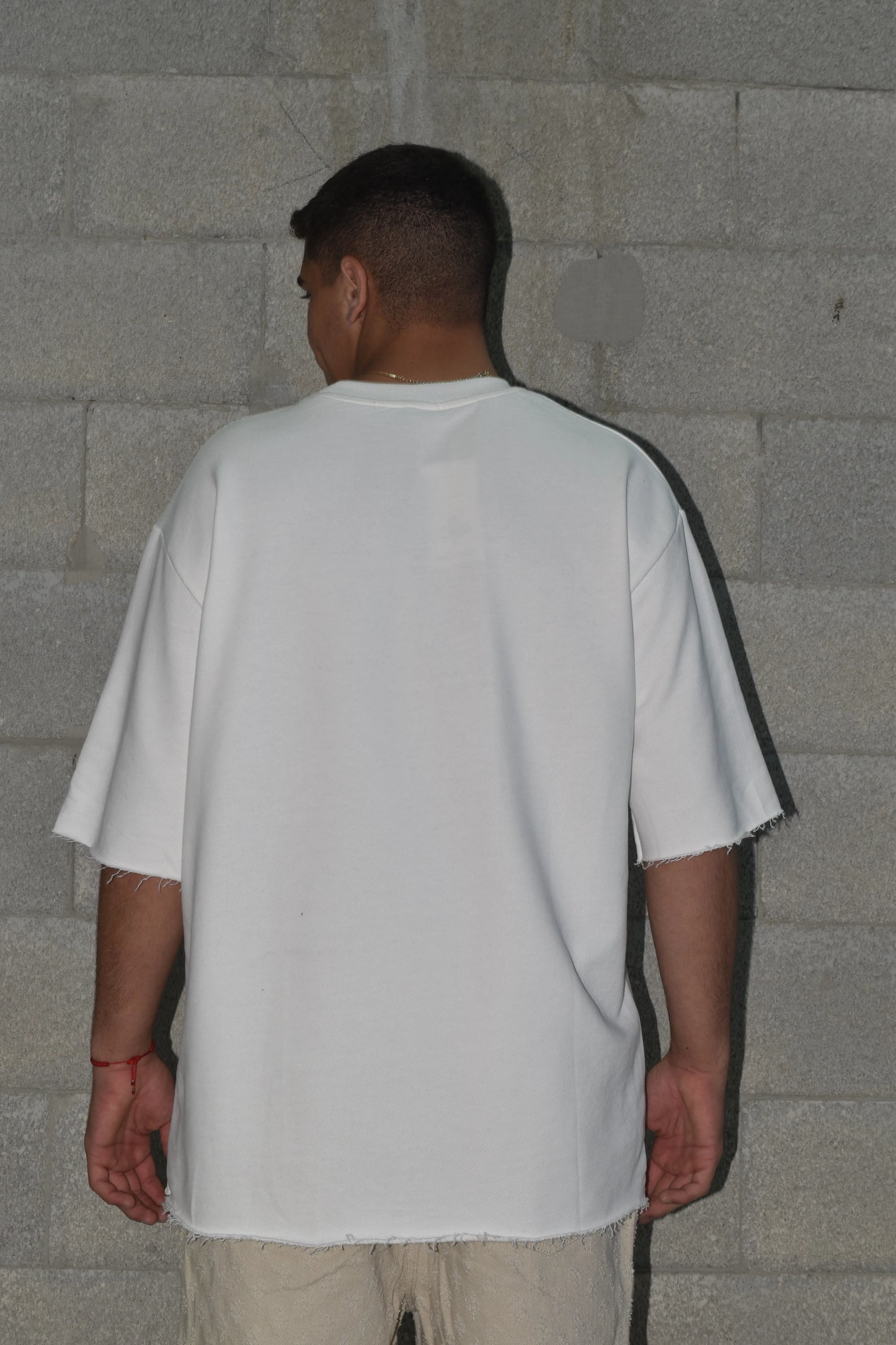 T-shirt Campy Logo - White Brown