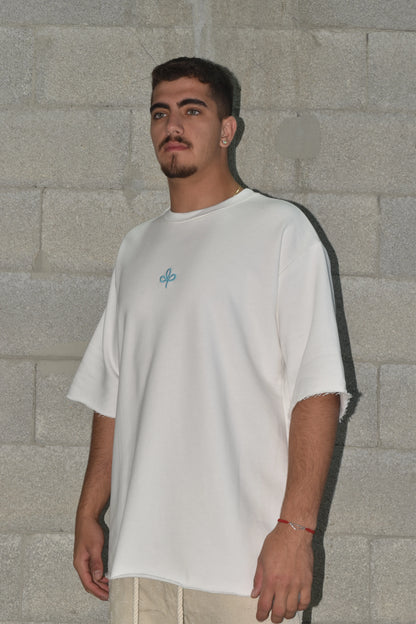 T-shirt Campy Logo - White Blue