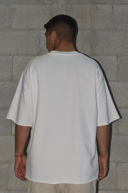 T-shirt Campy Logo - White Blue