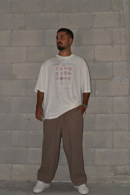 Pants - linen brown