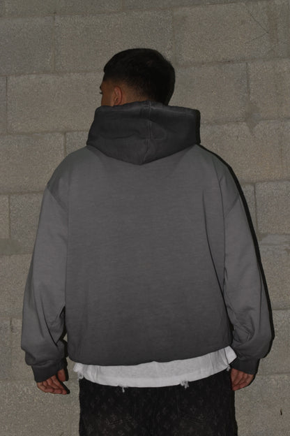 Sweatshirt OVERSIZE Wash 2025 Gray