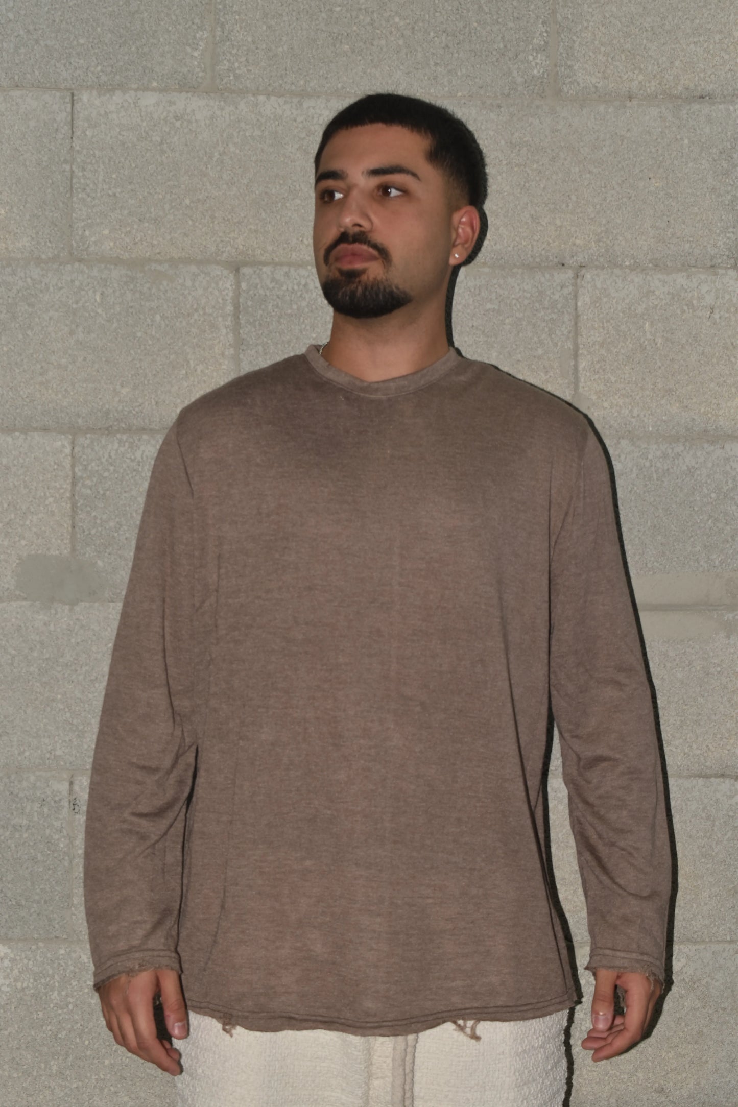 Long shirt sus Brown